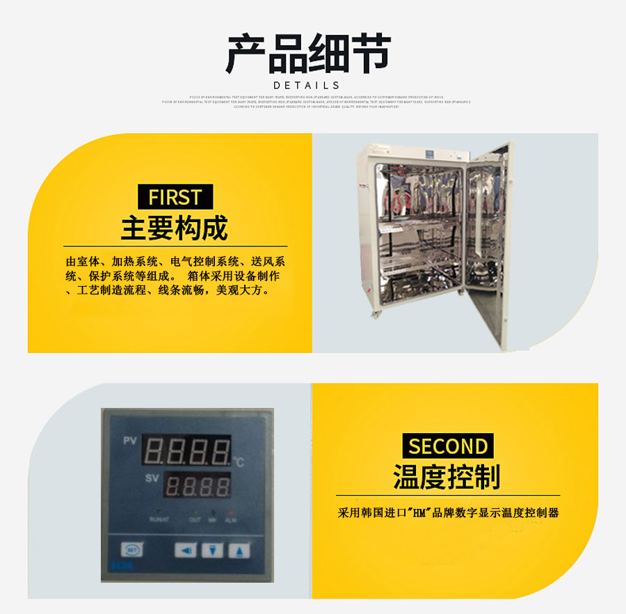 電(dian)熱恒溫鼓風幹燥箱（250度）